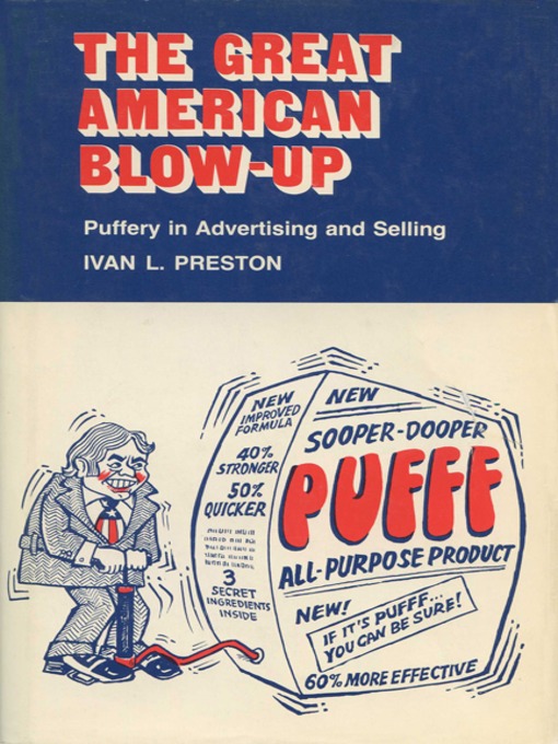 Title details for The Great American Blow-Up by Ivan L. Preston - Available